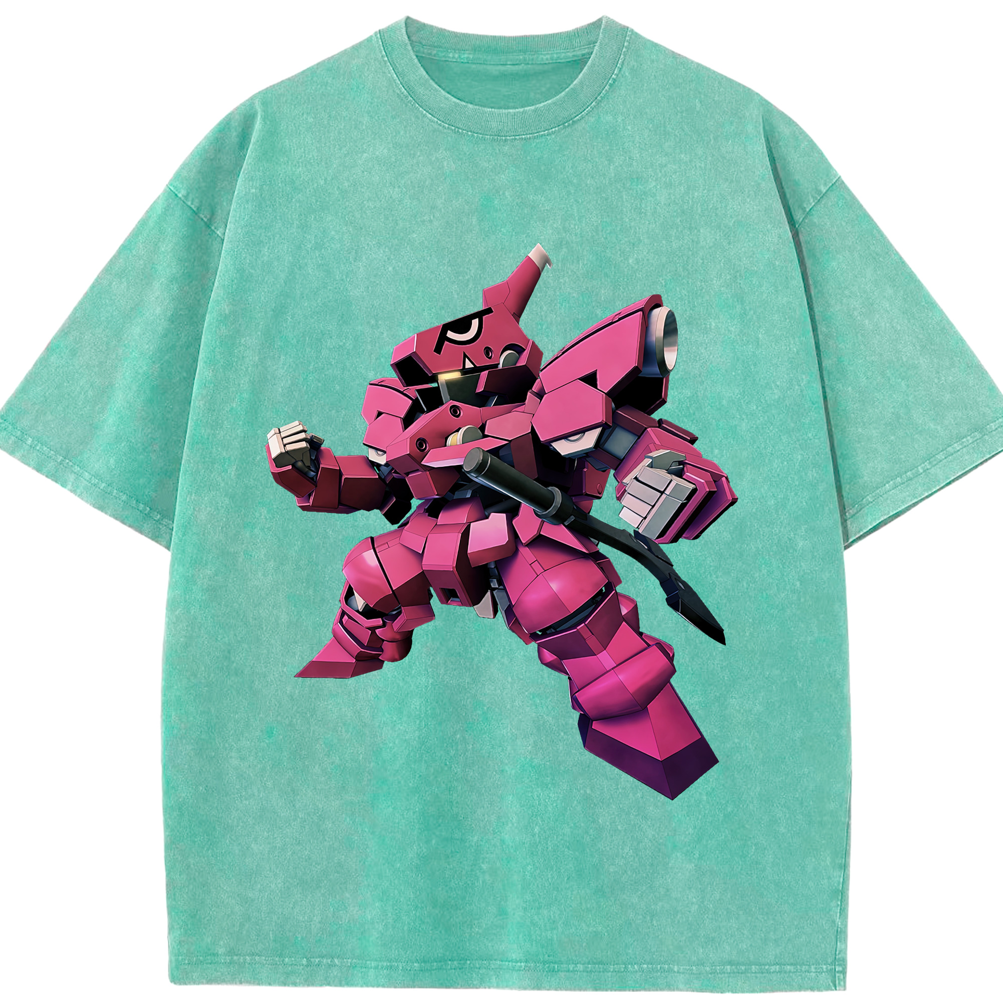 （画像用） 機動戦士ガンダム Mobile Suit Gundam 綿100% ヴィンテージ風 半袖Tシャツ（フロントプリント）